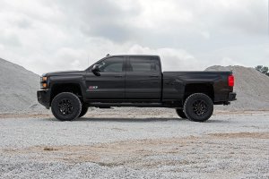 Chevrolet Silverado 2500 HD Suspension Lift Kit - Rough Country - 3.5 Inch Lift Kit, No-Cut, Tubular Upper Control Arms, N3 Nitrogen-Charged Shocks - '11-'19 Chevrolet Silverado 2500 HD Suspension Lift Kit - Rough Country - 3.5 Inch Lift Kit, No-Cut, Tubular Upper Control Arms, N3 Nitrogen-Charged Shocks - '11-'19